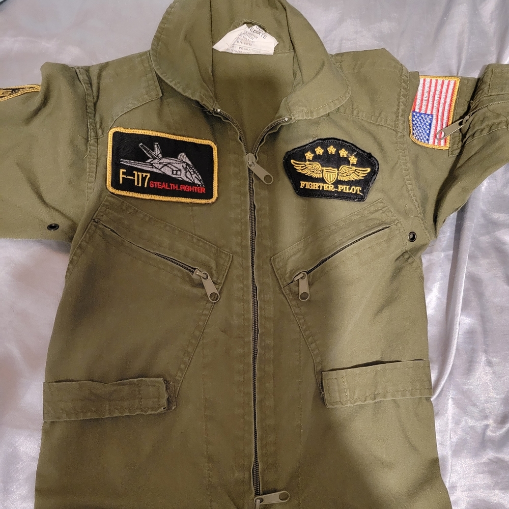 Rothco Kids Flight Suit With Patches Size Small